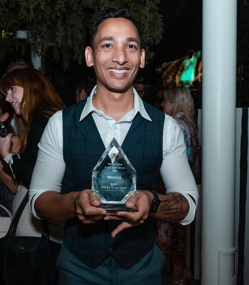 With WorldClass award